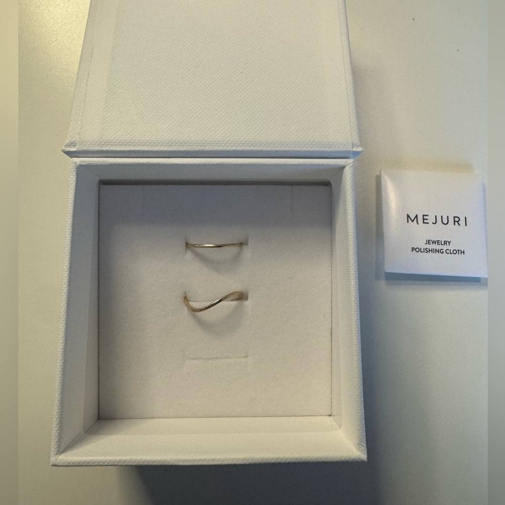 Mejuri 14K Yellow Gold Stacker Rings